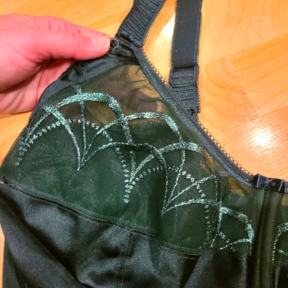 Elomi Cate Underwire Bra With Side Support Pine Size 38L - Picture 3 of 9